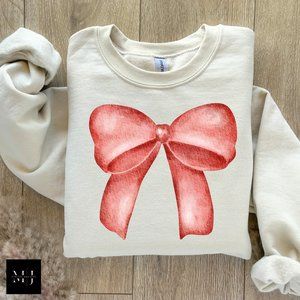 Bow Valentines Crewneck